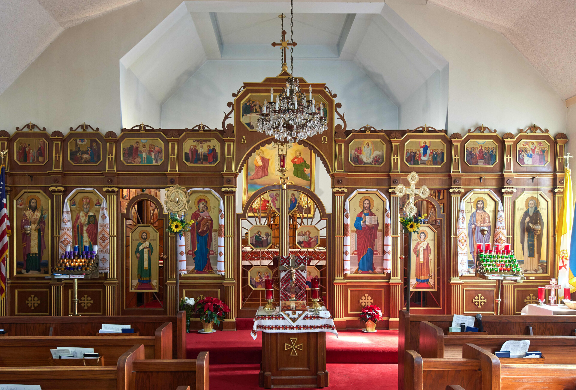 Transfiguration of Our Lord Ukrainian Catholic Church — Iconostasis